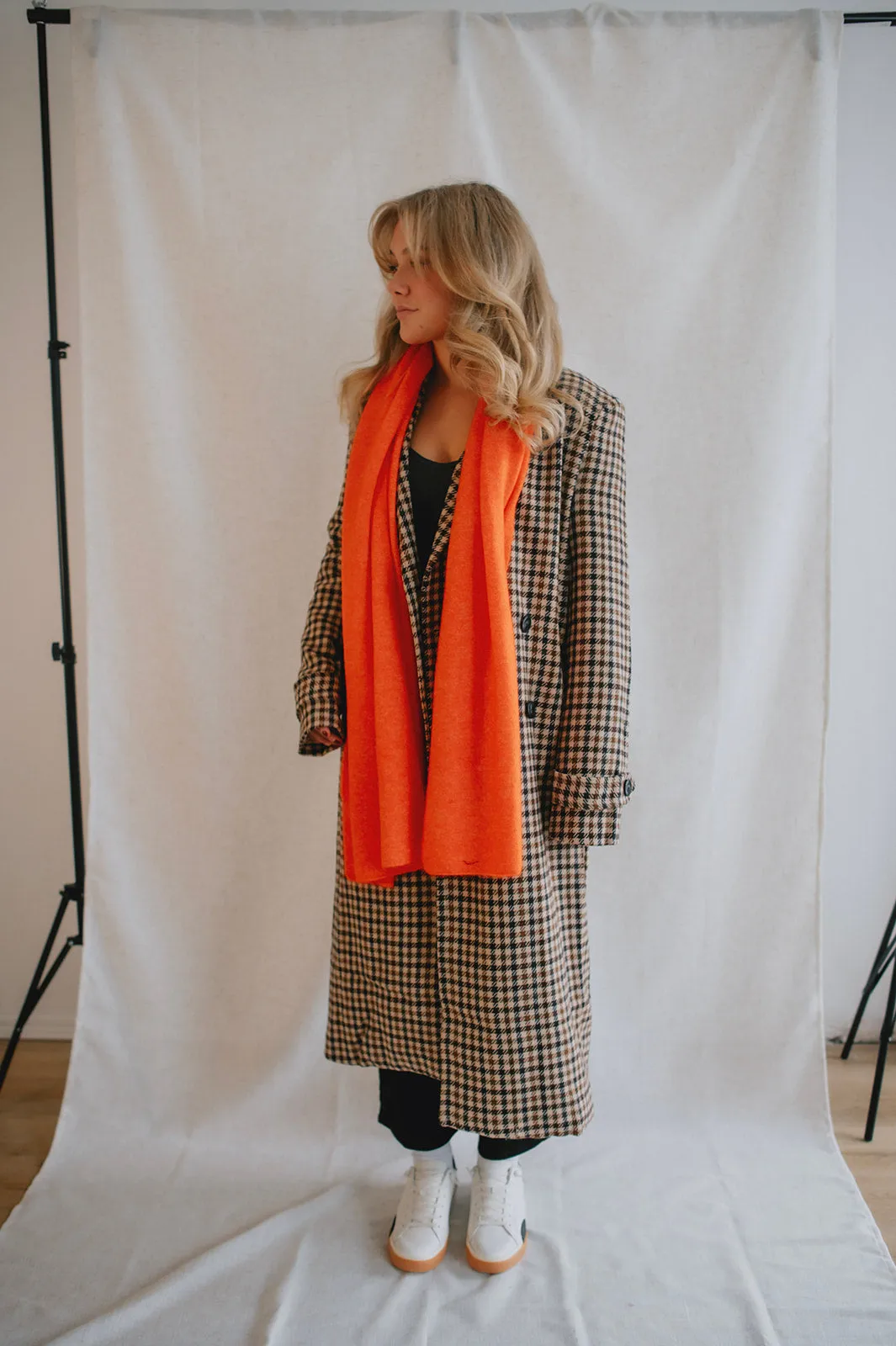 The Prince Plaid Trench Jacket