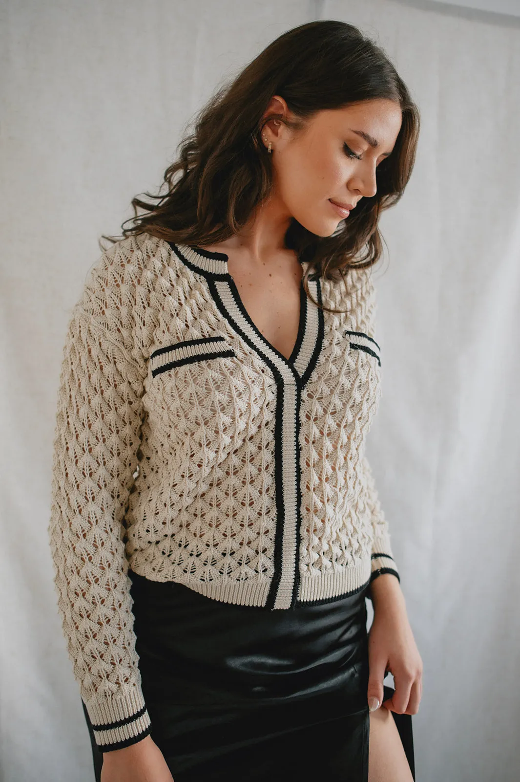 The Sybil Sweater by Heartloom - Ivory