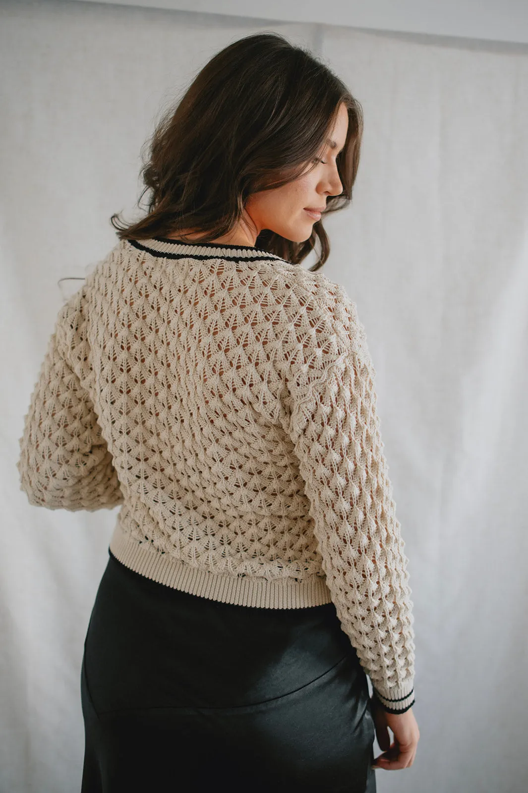 The Sybil Sweater by Heartloom - Ivory