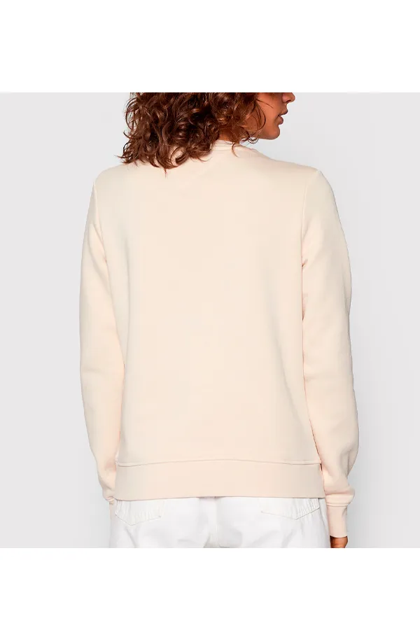 Tommy Hilfiger Women Circle Logo Sweatshirt Beige