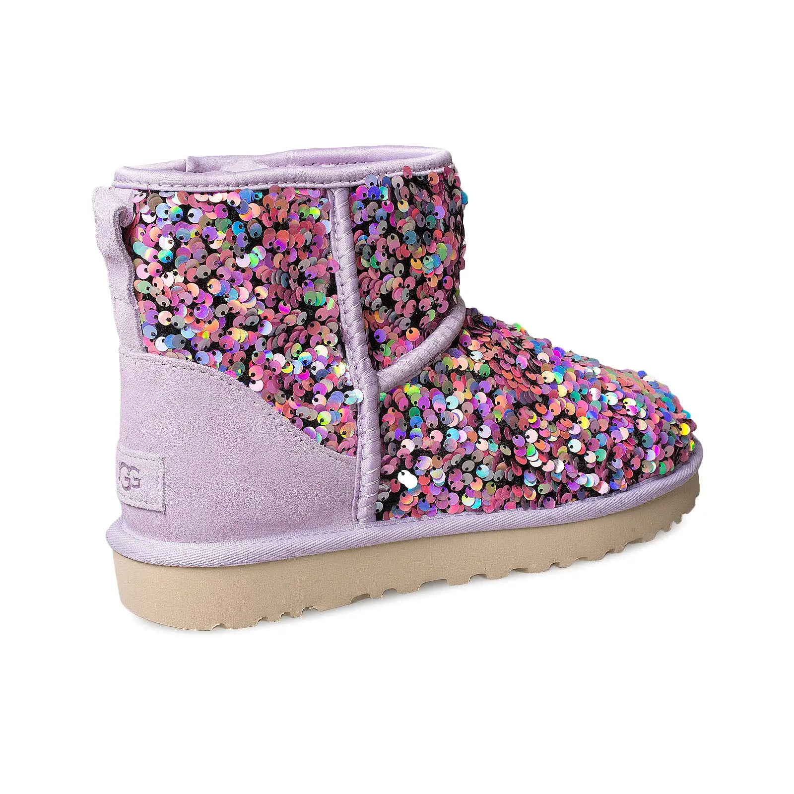 UGG Classic Mini Stellar Sequin Lilac Frost - Women's