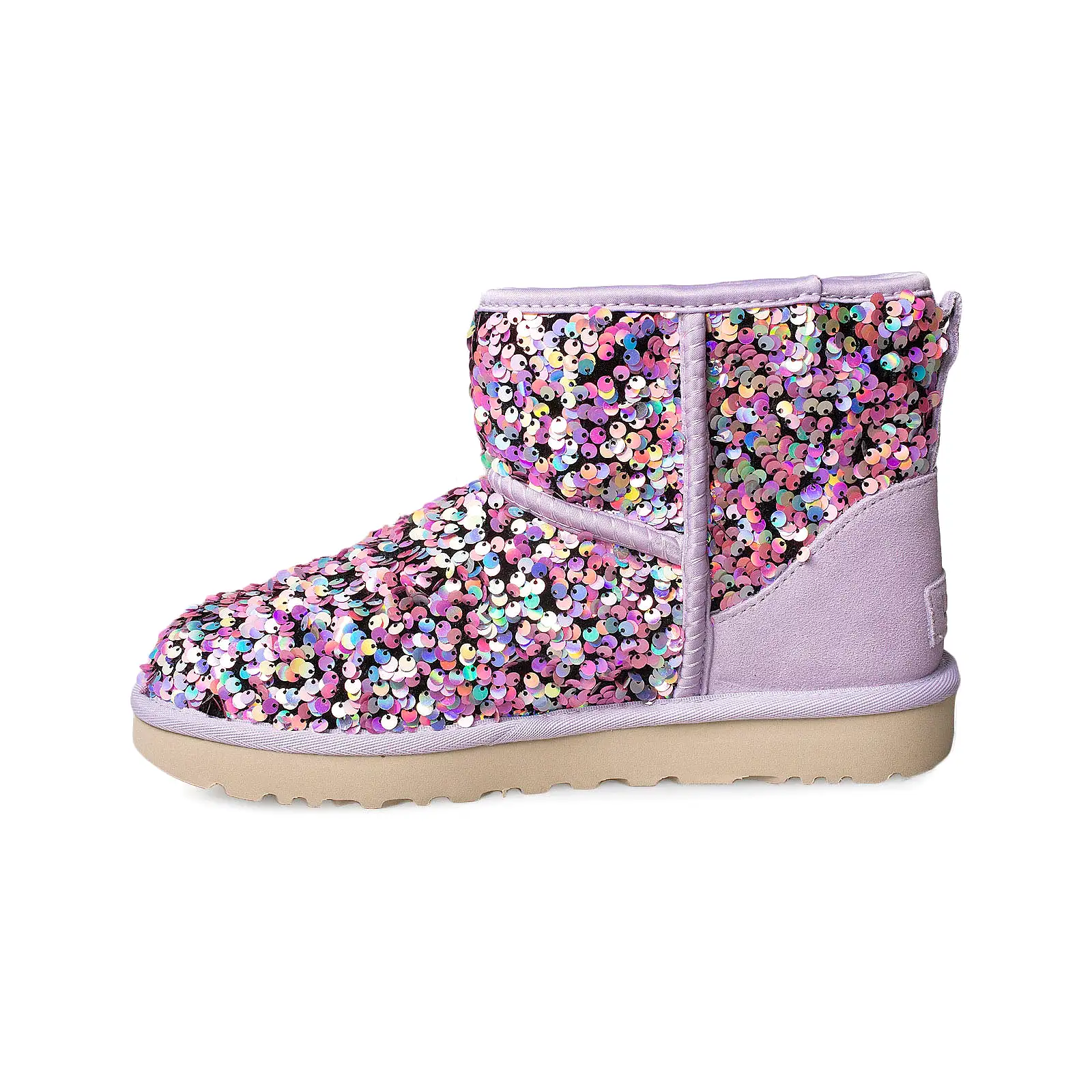 UGG Classic Mini Stellar Sequin Lilac Frost - Women's