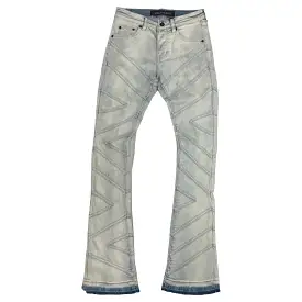 Valabasas “Cassius” Light Wash Stacked Jeans