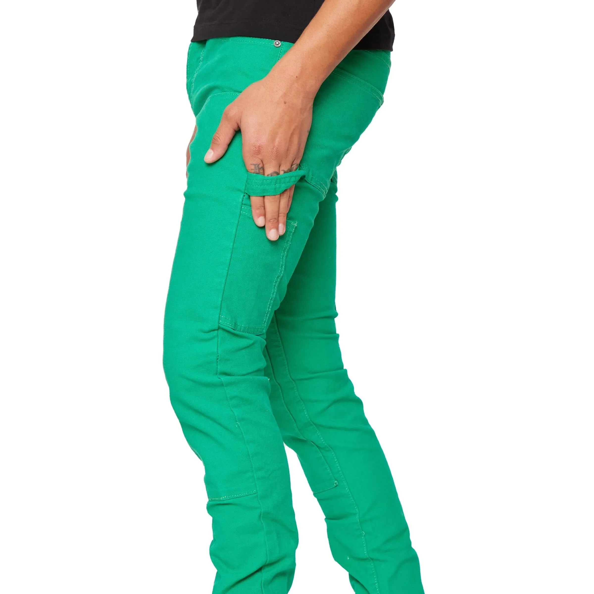 VALABASAS Jeans Soldier - Verde