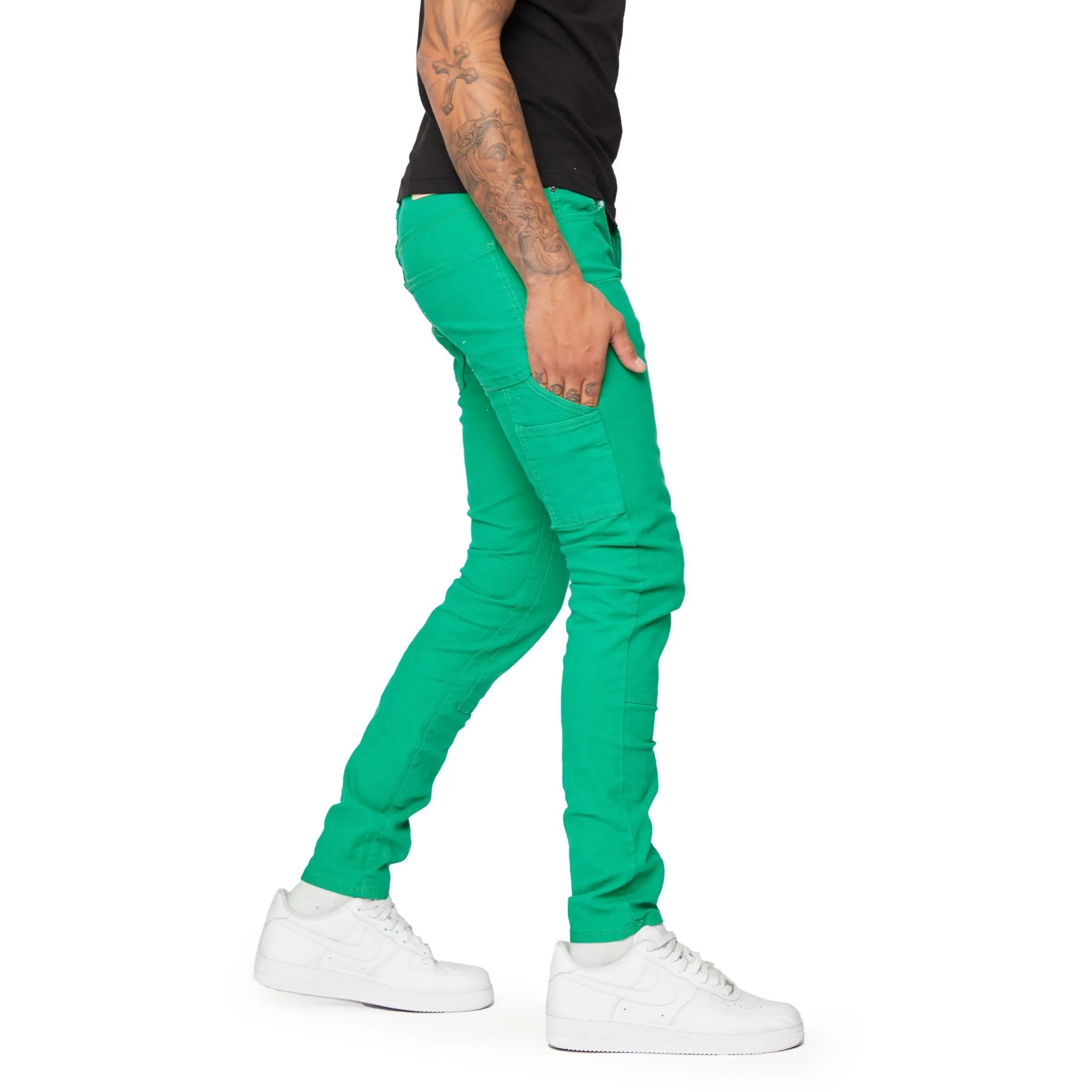 VALABASAS Jeans Soldier - Verde