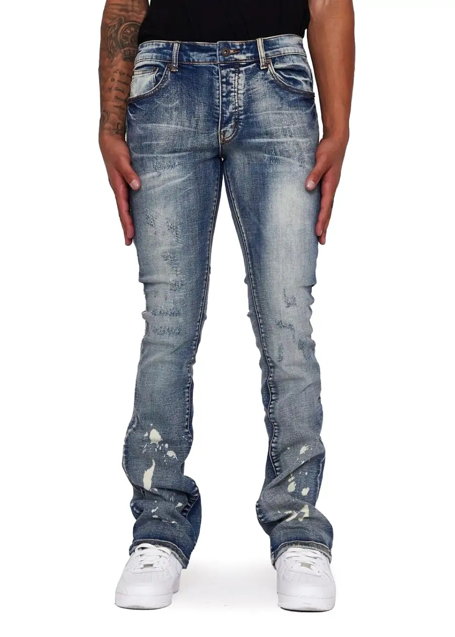 Valabasas “M82” Azzurro Stacked Jeans