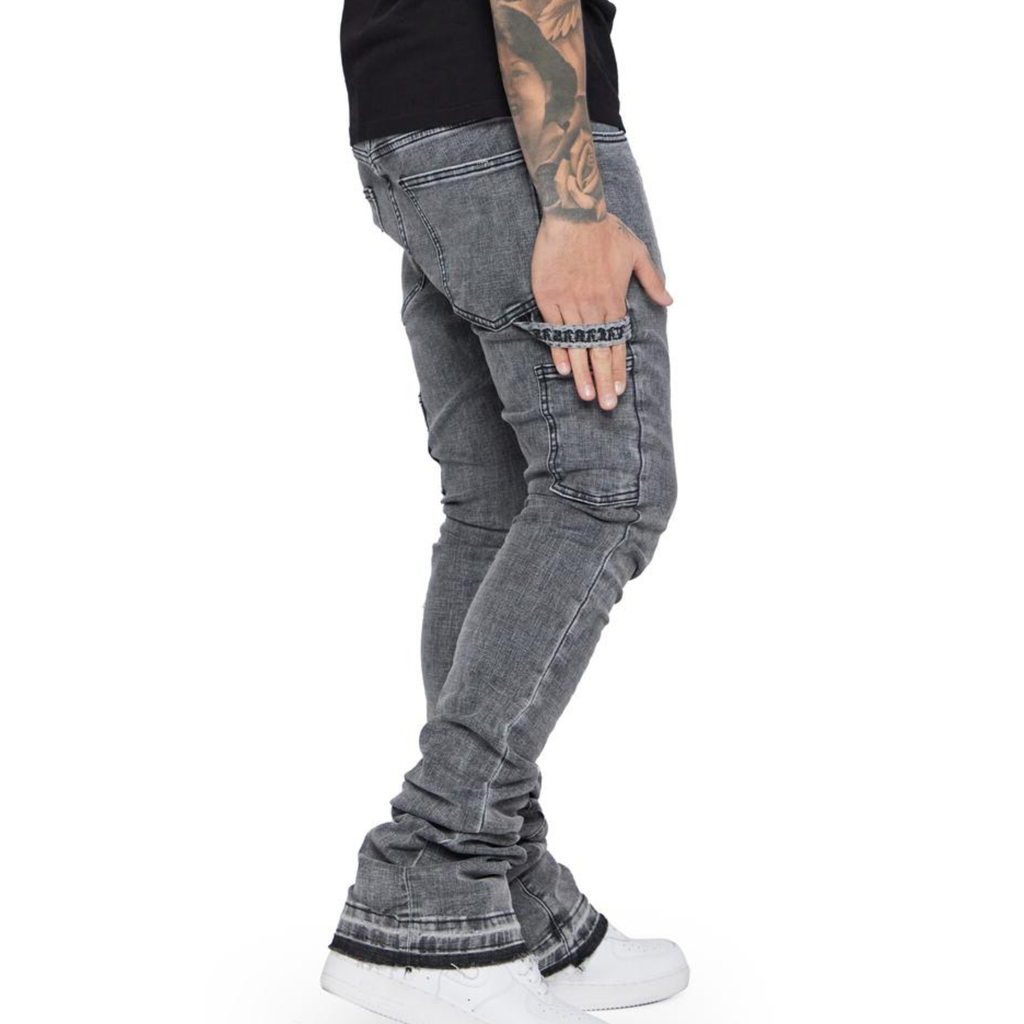 VALABASAS Mr.Extendo Stacked Denim (Grey)