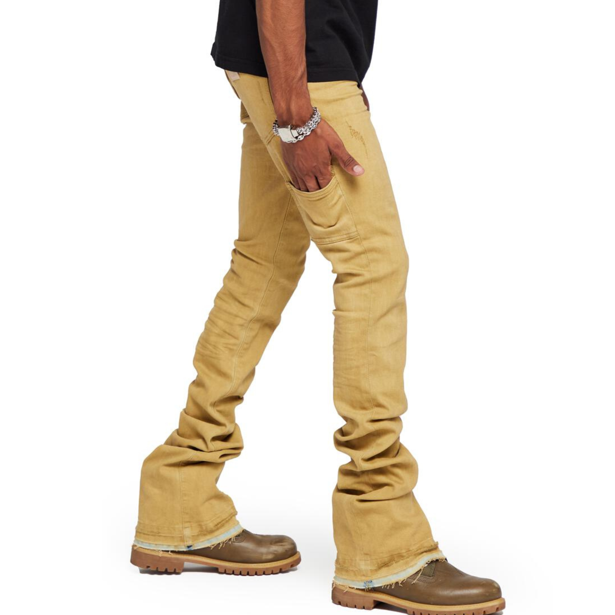 VALABASAS Mr.Extendo Stacked Denim (Khaki)