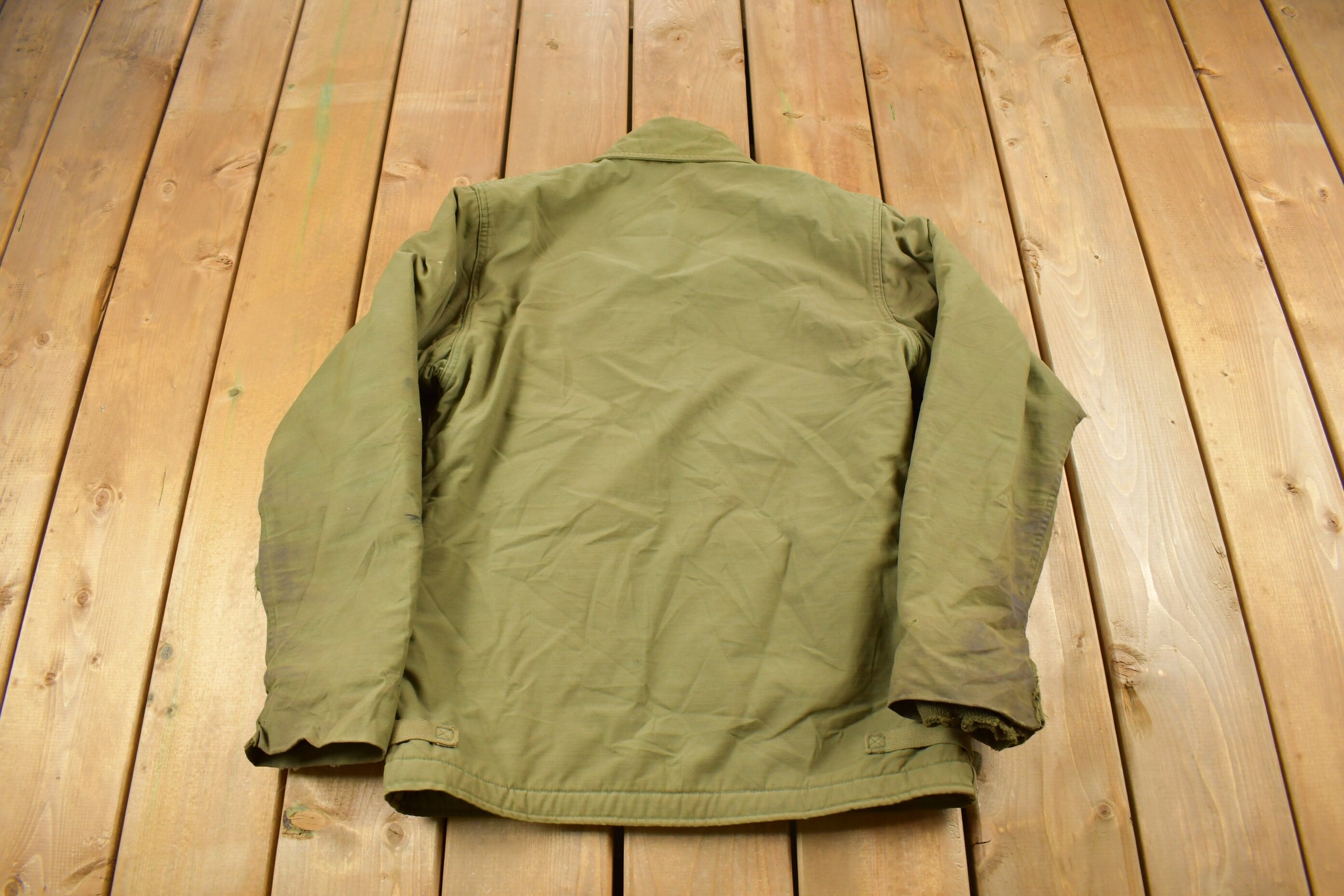 Vintage 1940s British Military Field Jacket / WW2 Era Jacket / Army Green / Vintage Military /Combat Jacket / Militaria