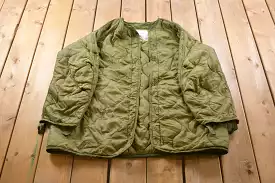 Vintage 1974 U.S. M65 Military Jacket Liner / Vintage Army Jacket / US Army Green / Vintage Utility Jacket / Streetwear Fashion 