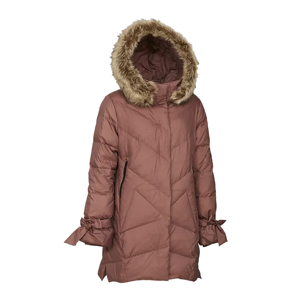 Women’s Asymmetric Quilted Down Jacket