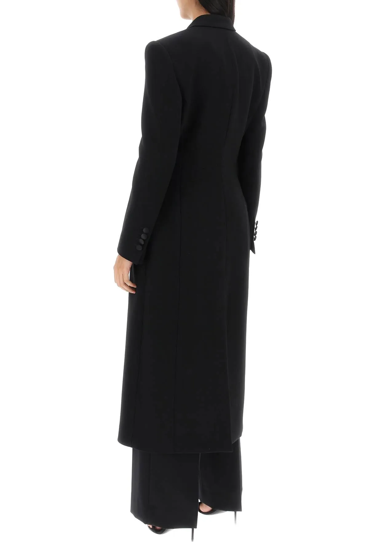 Wool Cady Shaped Coat